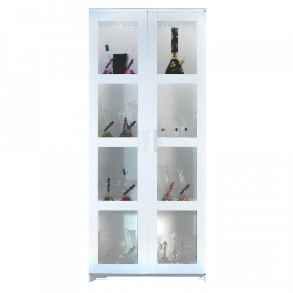 Self Frosting / Defrosting 710@420 Smart Glass Display Cabinet