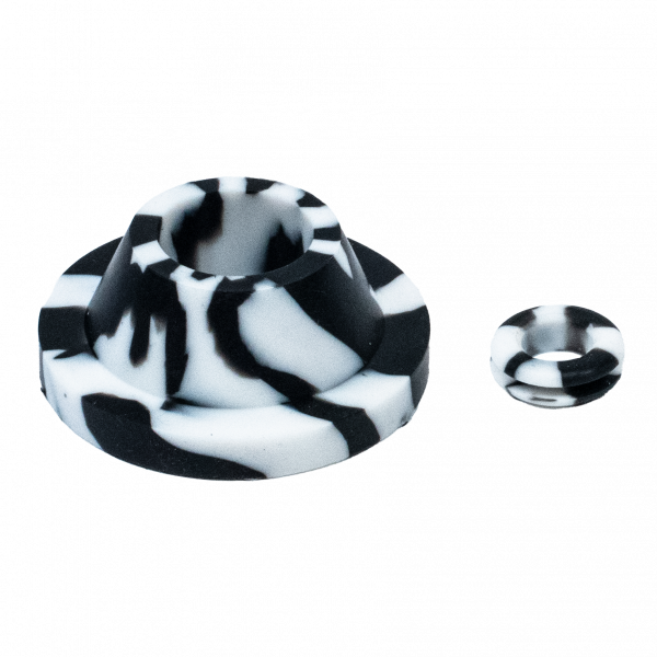 Zebra Silicone Base & Grommet